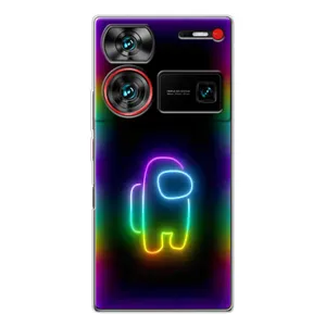 Чехол Амонг Ас для ZTE Nubia Z60 Ultra (AlphaPrint) (Яркий скин)