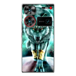 Защитные чехлы для Нубиа З60 Ультра (AlphaPrint) (ХИТ продаж) ВОЛК (Яркий волк)