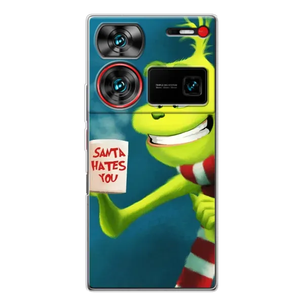 Чохол з принтом «Зелений Грінч» для ZTE Nubia Z60 Ultra