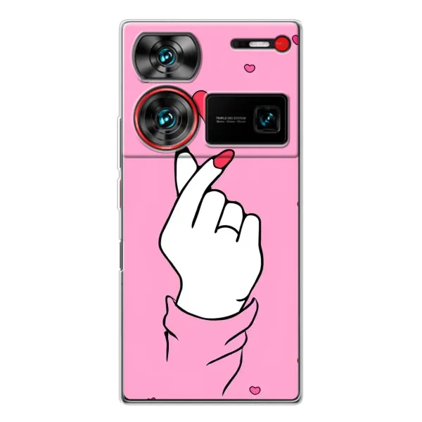 Чохол з принтом «Знак Love» для ZTE Nubia Z60 Ultra