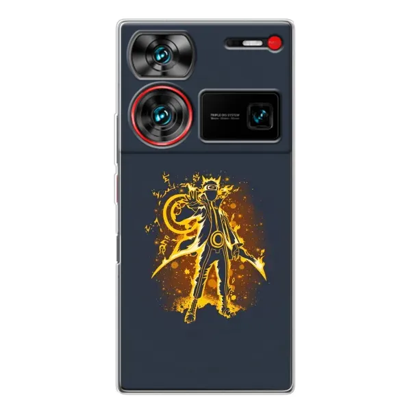 Чохол з принтом «золотий Наруто» для ZTE Nubia Z60 Ultra