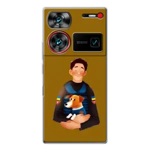 Чехлы с картинкой собаки Патрон для ZTE Nubia Z60 Ultra (AlphaPrint) (ЗСУ Патрон)