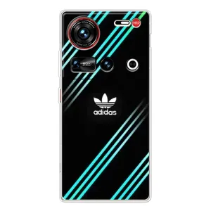 Чехлы Адидас для ZTE Nubia Z70 Ultra (AlphaPrint) (Адидас с полосами)