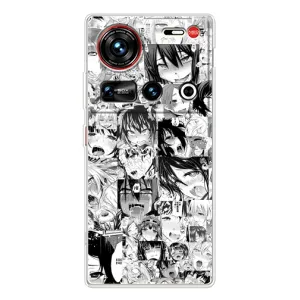 Чохли Персонажі Аніме Наруто для ZTE Nubia Z70 Ultra (AlphaPrint) (Ahegao manga)