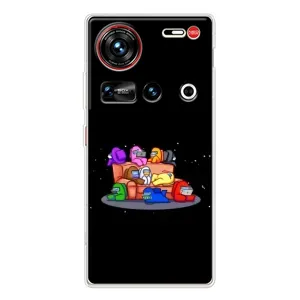 Чехол Амонг Ас для ZTE Nubia Z70 Ultra (AlphaPrint) (Амонг-ас)