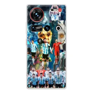 Чехлы Месси для ZTE Nubia Z70 Ultra (AlphaPrint) (Аргентина Месси)