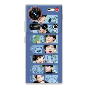 Чехлы BTS для ZTE Nubia Z70 Ultra (AlphaPrint) (Bangtan)