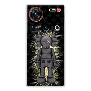Чехлы для ZTE Nubia Z70 Ultra - Bearbrick Louis Vuitton (PREMIUMPrint) (Bearbrick LV)