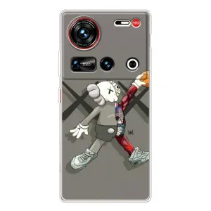 Чехлы для ZTE Nubia Z70 Ultra - Bearbrick Louis Vuitton (PREMIUMPrint) (Беарбрик Джордан)