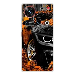 Чехлы с Машинами на 傳說 ZTE Nubia Z70 Ultra (VPrint) (Черная Машина)