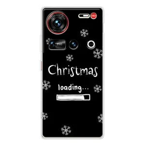 Рождественские, Праздничные Чехлы для 傳說 ZTE Nubia Z70 Ultra (Christmas loading)