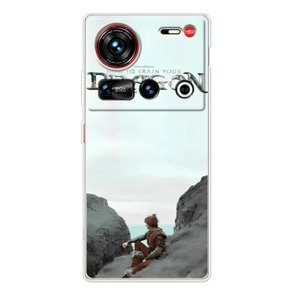 Чохол з принтом «Дракон лого» для ZTE Nubia Z70 Ultra