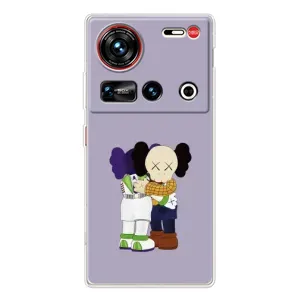 Чехлы для ZTE Nubia Z70 Ultra - Bearbrick Louis Vuitton (PREMIUMPrint) (Дружба Беарбрик)
