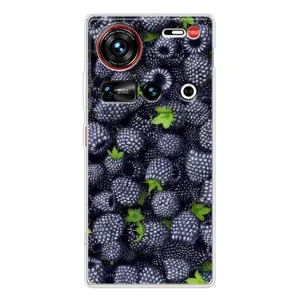 Чехлы с Фруктами для ZTE Nubia Z70 Ultra (VPrint) (Ежевика)