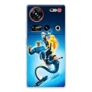 Чехол с принтом Фантастическая четверка для ZTE Nubia Z70 Ultra (Герои Фантастическая Четверка)