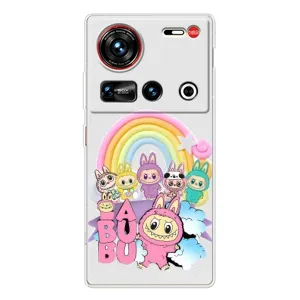 Чехол с Лабубу на ZTE Nubia Z70 Ultra (Фон Лабубу)