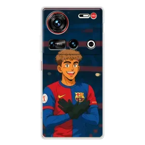 Чехол с футболистом Ламин Ямаль ZTE Nubia Z70 Ultra (Футболист Ямаль)