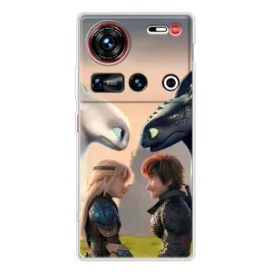 Чохол з принтом «Гикавка і Астрід» для ZTE Nubia Z70 Ultra
