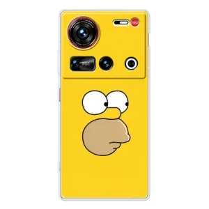 Чехол с Симпсонами для ZTE Nubia Z70 Ultra (VPrint) (Гомер)