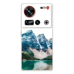 Силиконовый чехол с КАРТИНКАМИ лето для ZTE Nubia Z70 Ultra (AlphaPrint) (Гори)