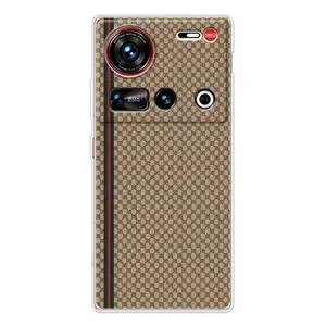 Чехлы ГУЧЧИ для 傳說 ZTE Nubia Z70 Ultra (AlphaPrint) (Гуччи полоса)