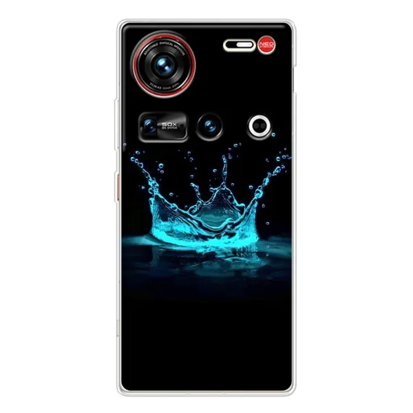 Чохол з принтом «Крапля корони» для ZTE Nubia Z70 Ultra Чохол з принтом «Крапля корони» для ZTE Nubia Z70 Ultra