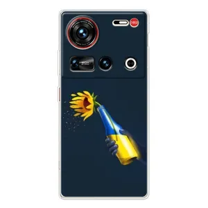 Чохол для Патріота України ZTE Nubia Z70 Ultra - (AlphaPrint) (Коктель молотова)