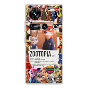 Чехол Зоотрополіс на ZTE Nubia Z70 Ultra (Постер Зверополис)