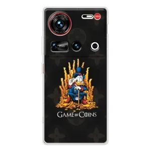 Чехлы для ZTE Nubia Z70 Ultra - Скрудж МакДак Louis Vuitton (PREMIUMPrint) (Король денег)
