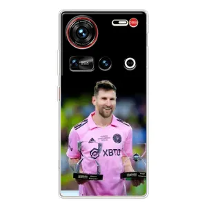 Чехлы для 傳說 ZTE Nubia Z70 Ultra - Лео Месси Маями (Кубки Месси)