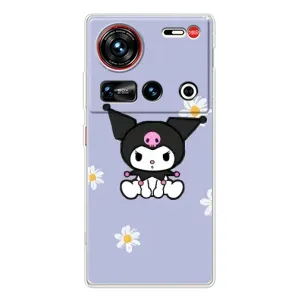Чехол с кроликом Куроми на ZTE Nubia Z70 Ultra (Куроми в цветах)