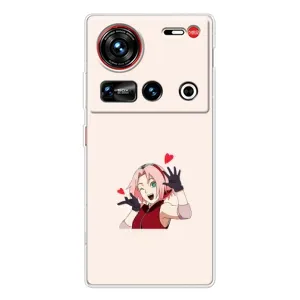 Чохли Персонажі Аніме Наруто для ZTE Nubia Z70 Ultra (AlphaPrint) (Лайк Сакура)