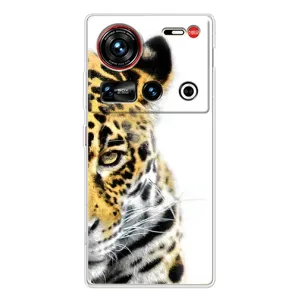Чохли з картинкою животних ZTE Nubia Z70 Ultra (Леопард)