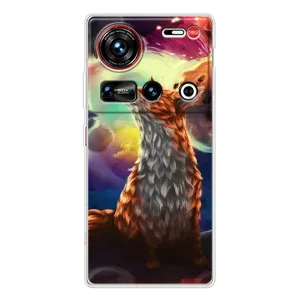 Чехлы с картинкой Лисички для ZTE Nubia Z70 Ultra (VPrint) (Лисица в космосе)
