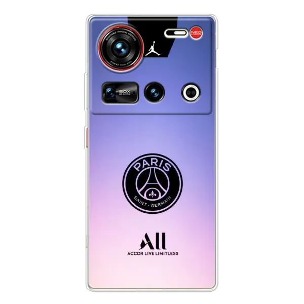 Чохол з принтом «лого PSG» для ZTE Nubia Z70 Ultra
