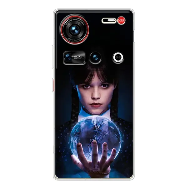 Чехол с принтом «Магическая сфера Уэнздей» для ZTE Nubia Z70 Ultra Чехол с принтом «Магическая сфера Уэнздей» для ZTE Nubia Z70 Ultra
