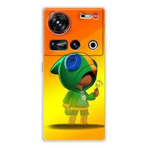 Чехол для ZTE Nubia Z70 Ultra Бравл Старс (VPrint) (Хлопчик Леон)