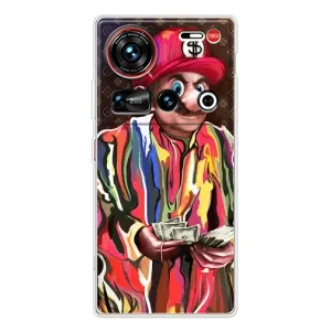 Брендновые Чехлы для ZTE Nubia Z70 Ultra - (PREMIUMPrint) (Mario LV)