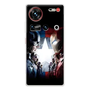 Чохли з героями Марвел ZTE Nubia Z70 Ultra (VPrint) (Марвел стайл)