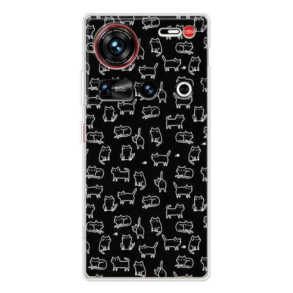 Чехол с принтом «Меленькие котики» для ZTE Nubia Z70 Ultra Чехол с принтом «Меленькие котики» для ZTE Nubia Z70 Ultra
