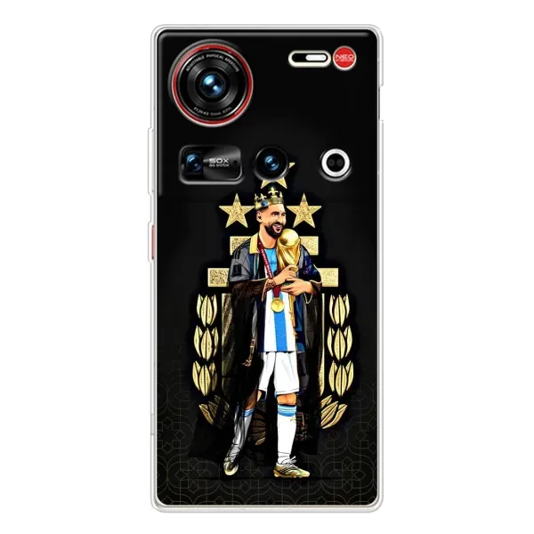 Чехол с принтом «Месси Король» для ZTE Nubia Z70 Ultra Чехол с принтом «Месси Король» для ZTE Nubia Z70 Ultra