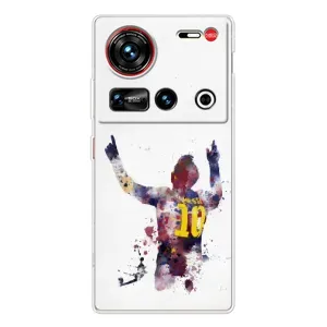 Чехлы Месси для ZTE Nubia Z70 Ultra (AlphaPrint) (Messi Barca)