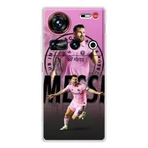 Чехлы для 傳說 ZTE Nubia Z70 Ultra - Лео Месси Маями (Messi Miami)