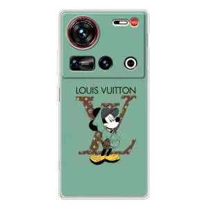 Чехлы Луи Витон для ZTE Nubia Z70 Ultra (AlphaPrint - LOUIS VUITTON) (Микки Маус LV)