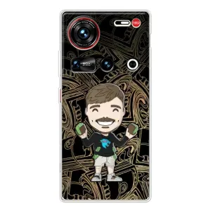 Чехлы Мистер Бист для 傳說 ZTE Nubia Z70 Ultra (Mister Beast)