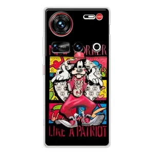 Популярные Чехлы с картинками для 傳說 ZTE Nubia Z70 Ultra (Мультяшный Волк)