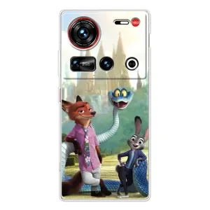 Чехол Зоотрополіс на ZTE Nubia Z70 Ultra (Герои мультфильма Зверополис)