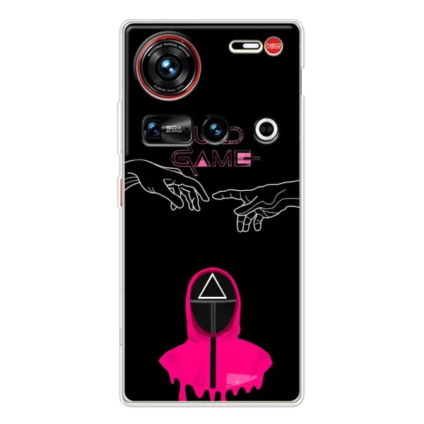 Чехол с принтом «Минимализм Игра кальмара» для ZTE Nubia Z70 Ultra Чехол с принтом «Минимализм Игра кальмара» для ZTE Nubia Z70 Ultra