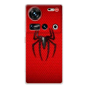 Чохол з людиною павуком для ZTE Nubia Z70 Ultra - (AlphaPrint) (Павук Марвел)