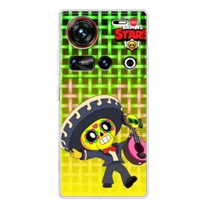 Чехлы Brawl Stars для ZTE Nubia Z70 Ultra (AlphaPrint) (Поко в самбреро)